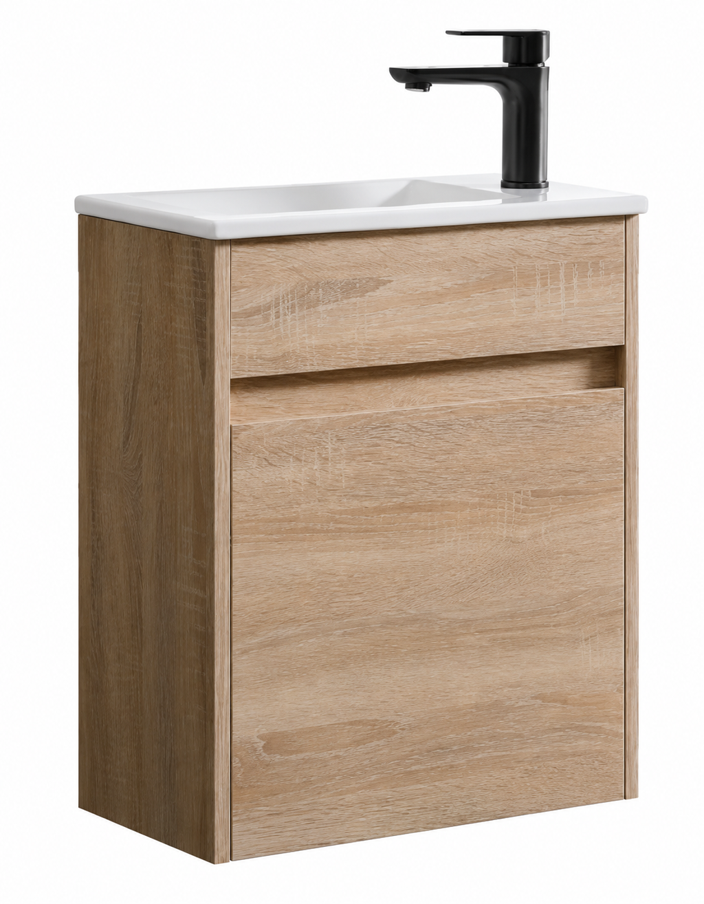 Bristol 450x250x540 Wall hung Vanity Natural Timber