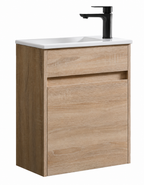 Bristol 450x250x540 Wall hung Vanity Natural Timber