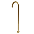 Norico Pentro Series Floor Standing Bath Spout Round Brushed Yellow Gold