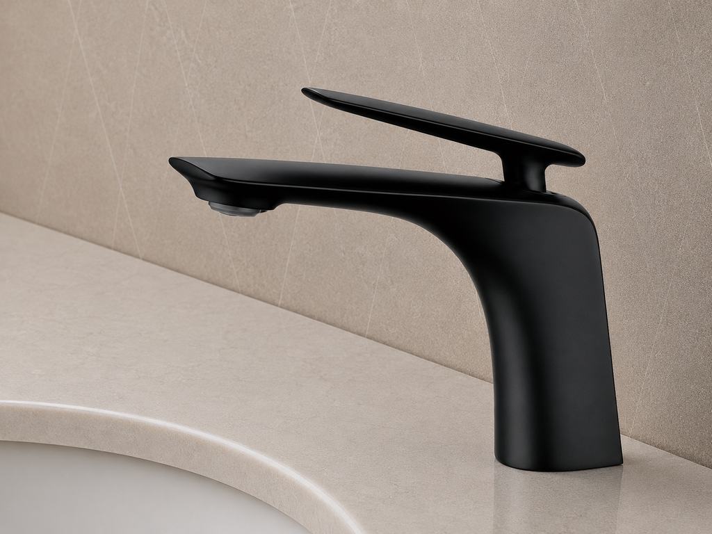 Norico Bellino Series Short Basin Mixer Matte Black