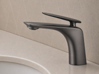 Norico Bellino Series Short Basin Mixer Gun Metal Grey