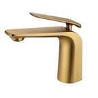 Norico Esperia Series Short Basin Mixer Brushed Yellow Gold