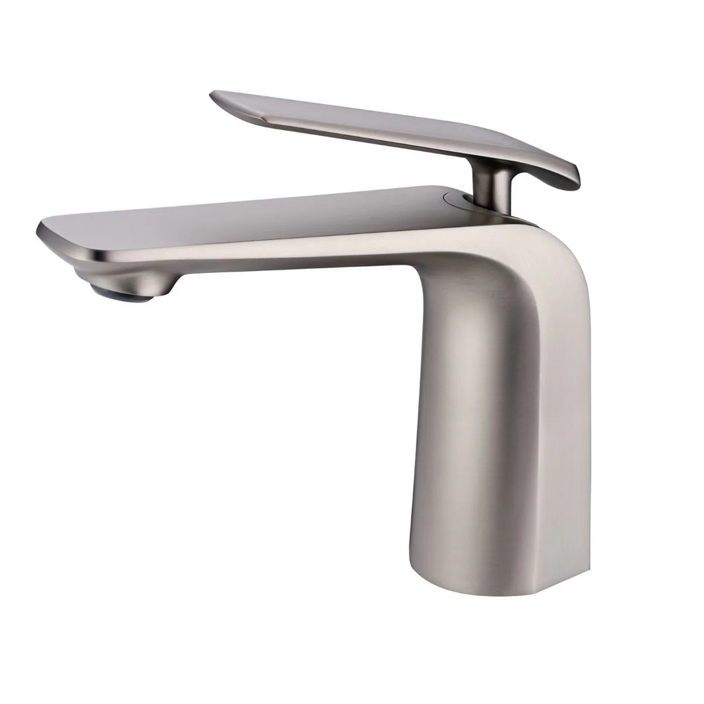 Norico Esperia Series Short Basin Mixer Brushed Nickel
