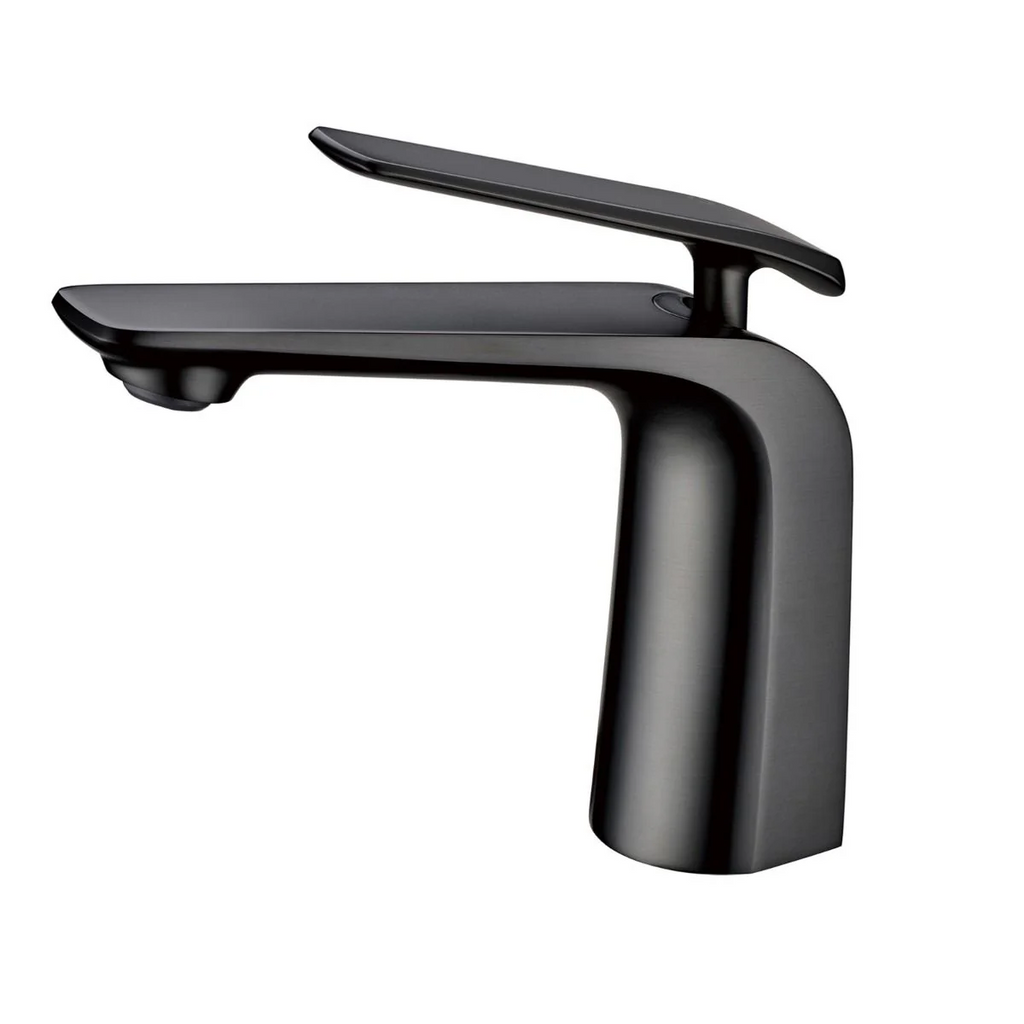 Norico Esperia Series Short Basin Mixer Gun Metal Grey