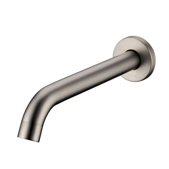 LUCID PIN Series Basin/Bathtub Wall Spout Brushed Nickel