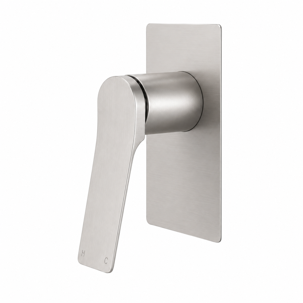 RUSHY Series Wall Mixer Brushed Nickel
