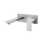 VOG Series Wall Basin/Bathtub Mixer with Spout Brushed Nickel