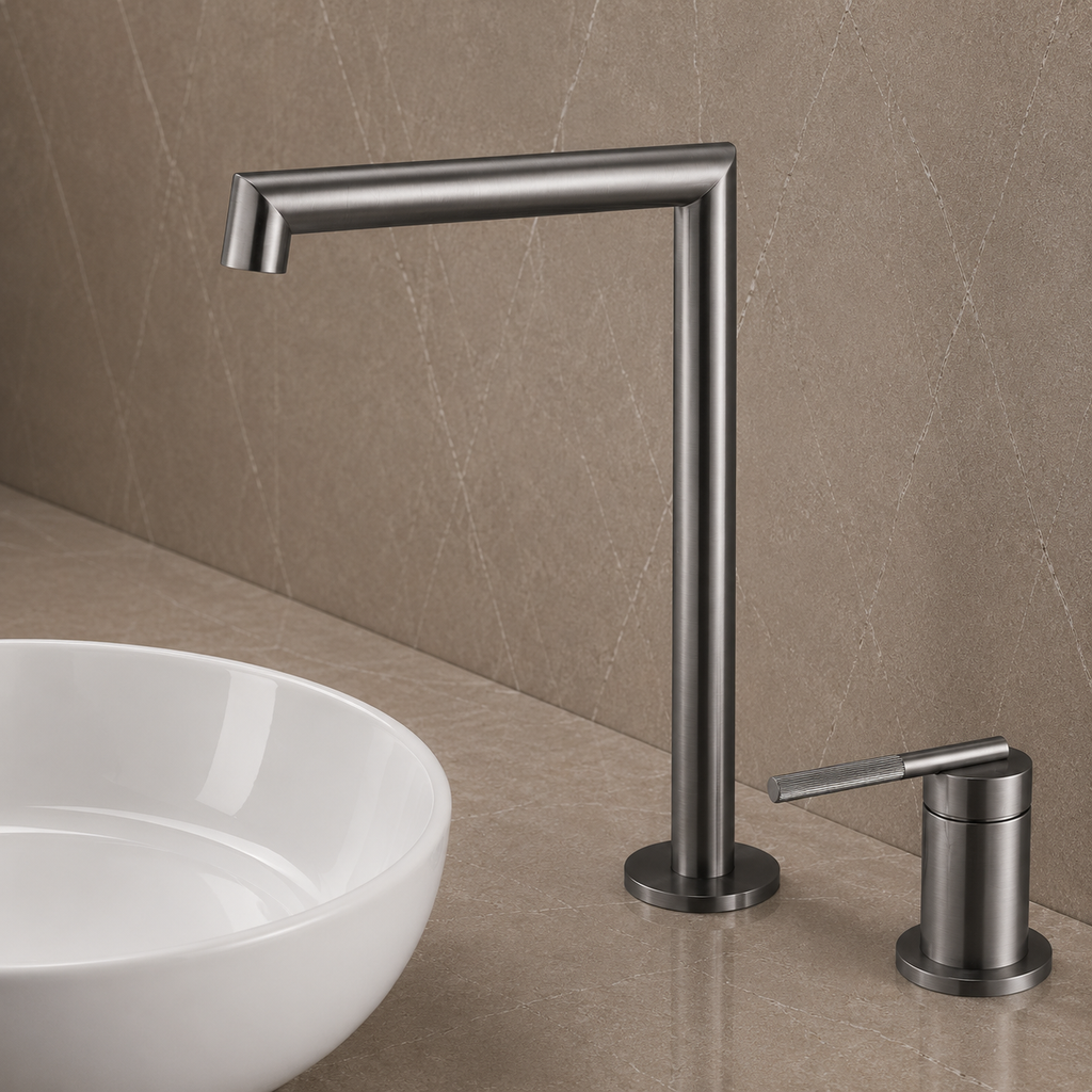 CADDENCE Series Tall Basin Mixer Brushed Nickel