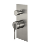 CADDENCE  Series Shower/Bath Wall Mixer with Diverter Brushed Nickel