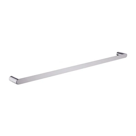 RUSHY Towel Rail Single 600mm Brushed Nickel