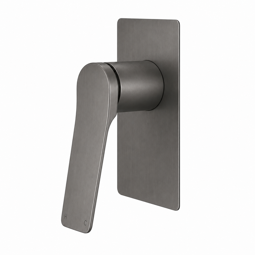 RUSHY Series Wall Mixer Brushed Gun metal
