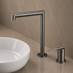 CADDENCE Series Tall Basin Mixer Brushed Gun metal