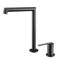 CADDENCE Series Tall Basin Mixer Brushed Gun metal