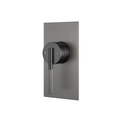 CADDENCE Series Wall Mixer Brushed Gun Metal Grey