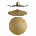 Round Rainfall Shower Head 250mm Brass Brushed Brass