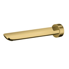 RUSHY Series Basin/Bathtub Wall Spout Brushed Brass