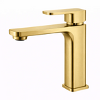 IVANO Series Short Basin Mixer Brushed Yellow Gold