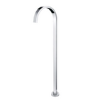 Floor Standing Bath Spout Square Chrome