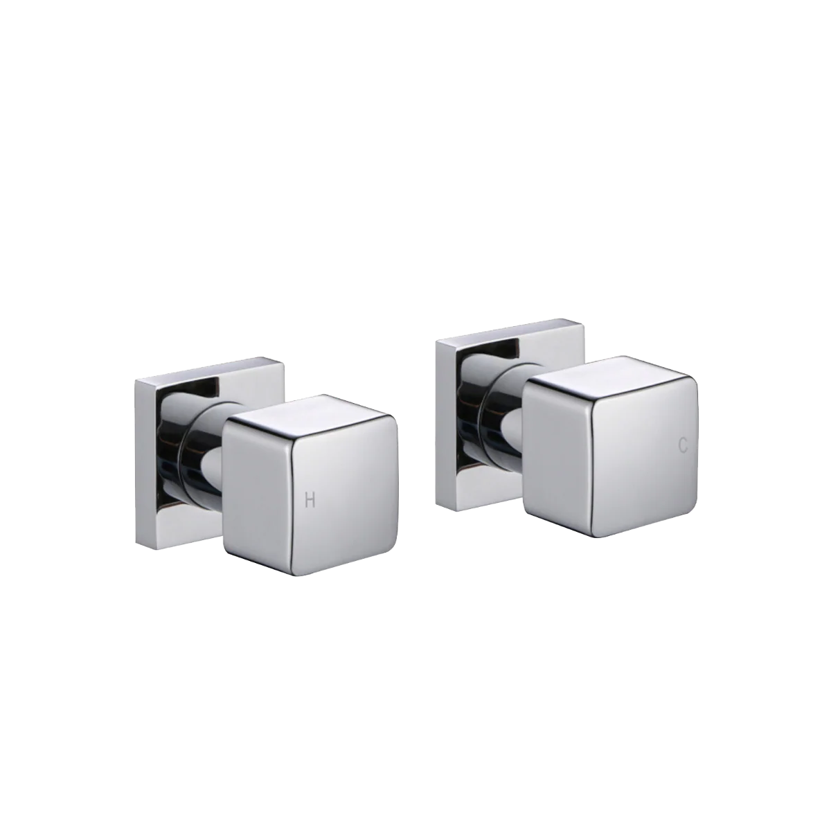 VOG Series Wall Taps Chrome