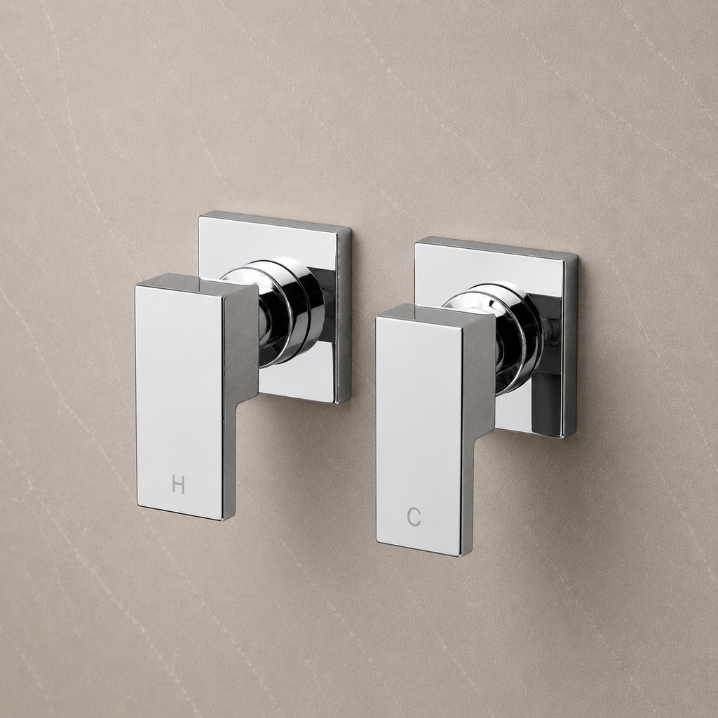 BLAZE Series Wall Taps Chrome
