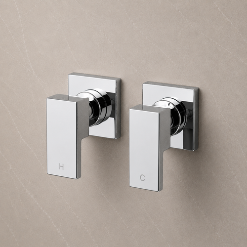 BLAZE Series Wall Taps Chrome