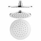Round Rainfall Shower Head 250mm Brass Chrome