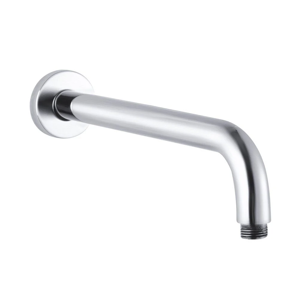 Shower Arm 400mm Round Stainless Steel Wall Mounted Chrome