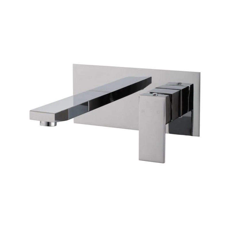 BLAZE Series Wall Basin/Bathtub Mixer with Spout Chrome