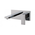 BLAZE Series Wall Basin/Bathtub Mixer with Spout Chrome