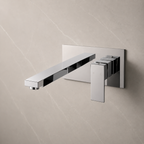 BLAZE Series Wall Basin/Bathtub Mixer with Spout Chrome