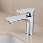 VOG Series Short Basin Mixer Chrome