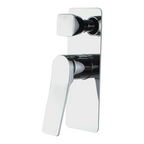 RUSHY Series Shower/Bath Wall Mixer with Diverter Chrome