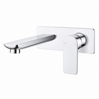 VOG Series Wall Basin/Bathtub Mixer with Spout Chrome