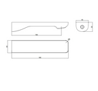IVANO Series Basin/Bathtub Wall Spout Chrome