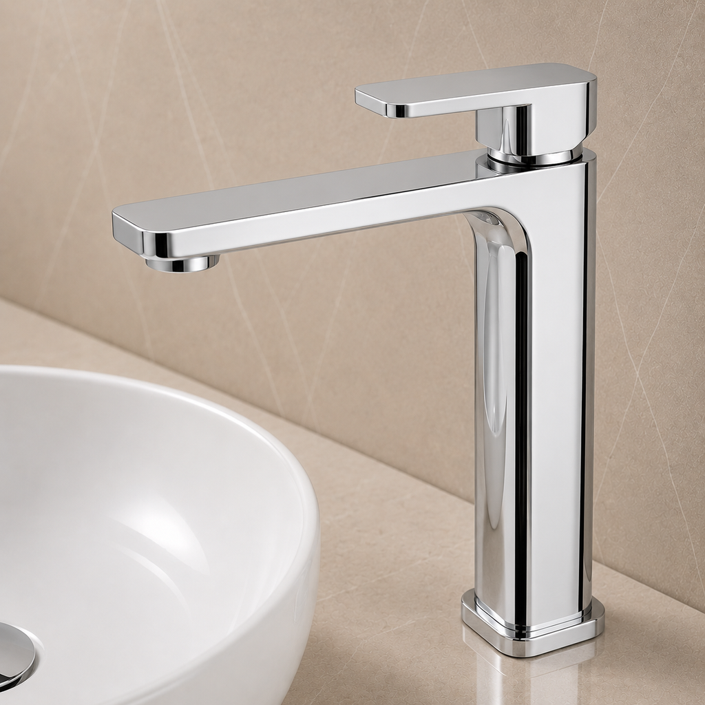 IVANO Series Tall Basin Mixer Chrome