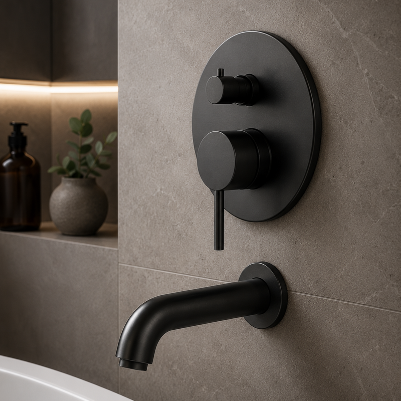Bath Wall Mixer 
with Diverter