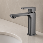 IVANO Series Short Basin Mixer Gun Metal