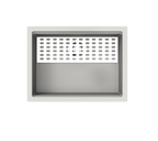 610x457x253 mm Carysil Harmony Single Bowl Granite Kitchen Sink Snova White