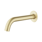LUCID PIN Series Basin/Bathtub Wall Spout Light Brushed Brass