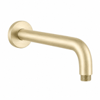 Shower Arm 400mm Round Stainless Steel Wall Mounted Light Brushed Yellow