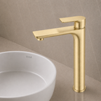 VOG Series Tall Basin Mixer Light Brushed Brass