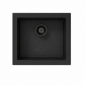 540x473x240mm Carysil Maples single Bowl Granite Sink Deep Black