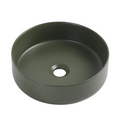 Ceramic Basin 360x360x120mm  Above Counter  Forest Green