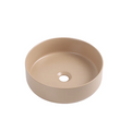 Ceramic Basin 360x360x120mm  Above Counter Matte Khaki