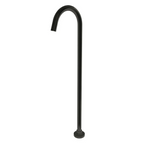 Floor Standing Bath Spout Round Matte Black