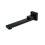 BLAZE Series Basin/Bathtub Wall Spout Matte Black