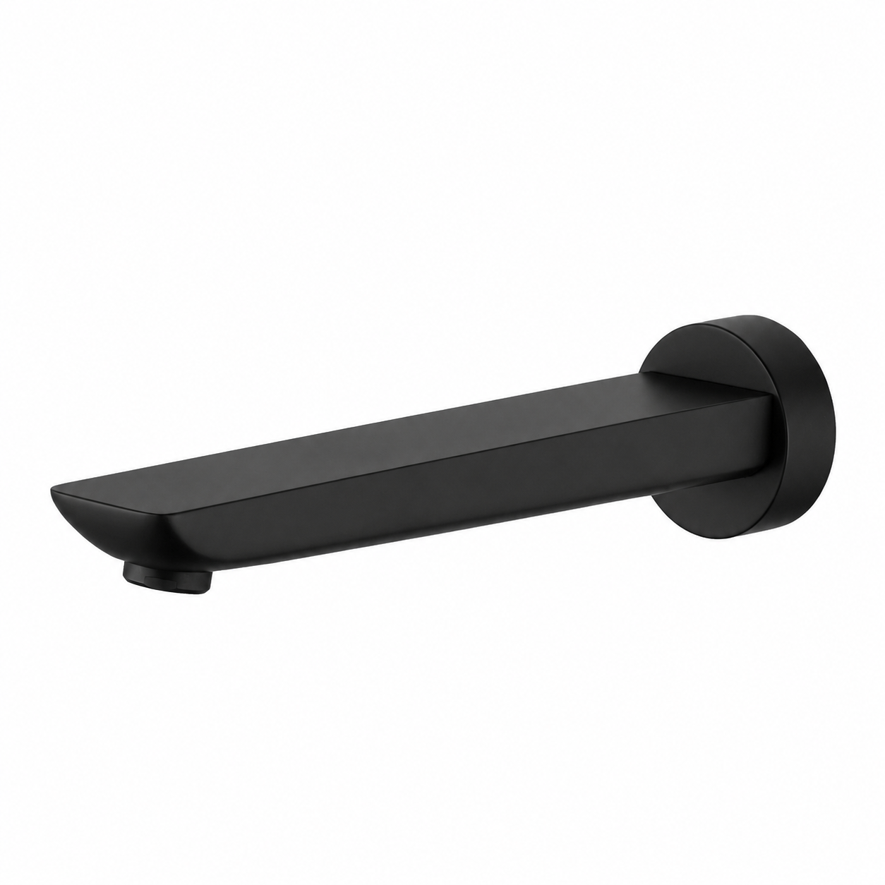 RUSHY Series Basin/Bathtub Wall Spout Matte Black