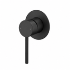 LUCID PIN Series Wall Mixer 65MM Cover Plate Matte Black