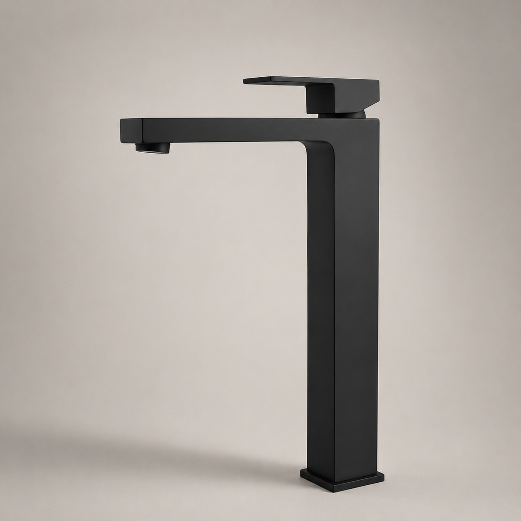BLAZE Series Tall Basin Mixer Matte Black