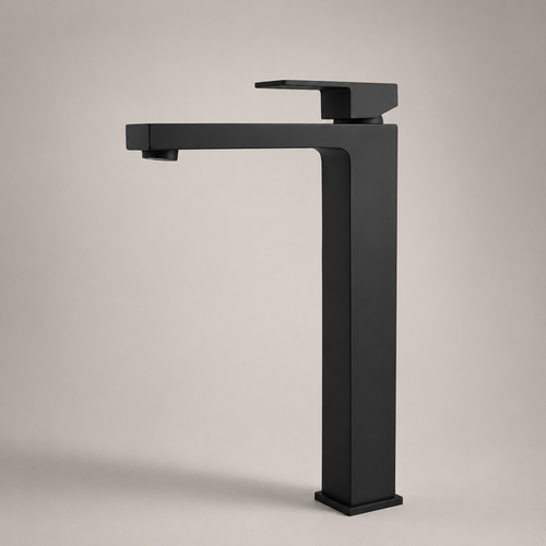 BLAZE Series Tall Basin Mixer Matte Black